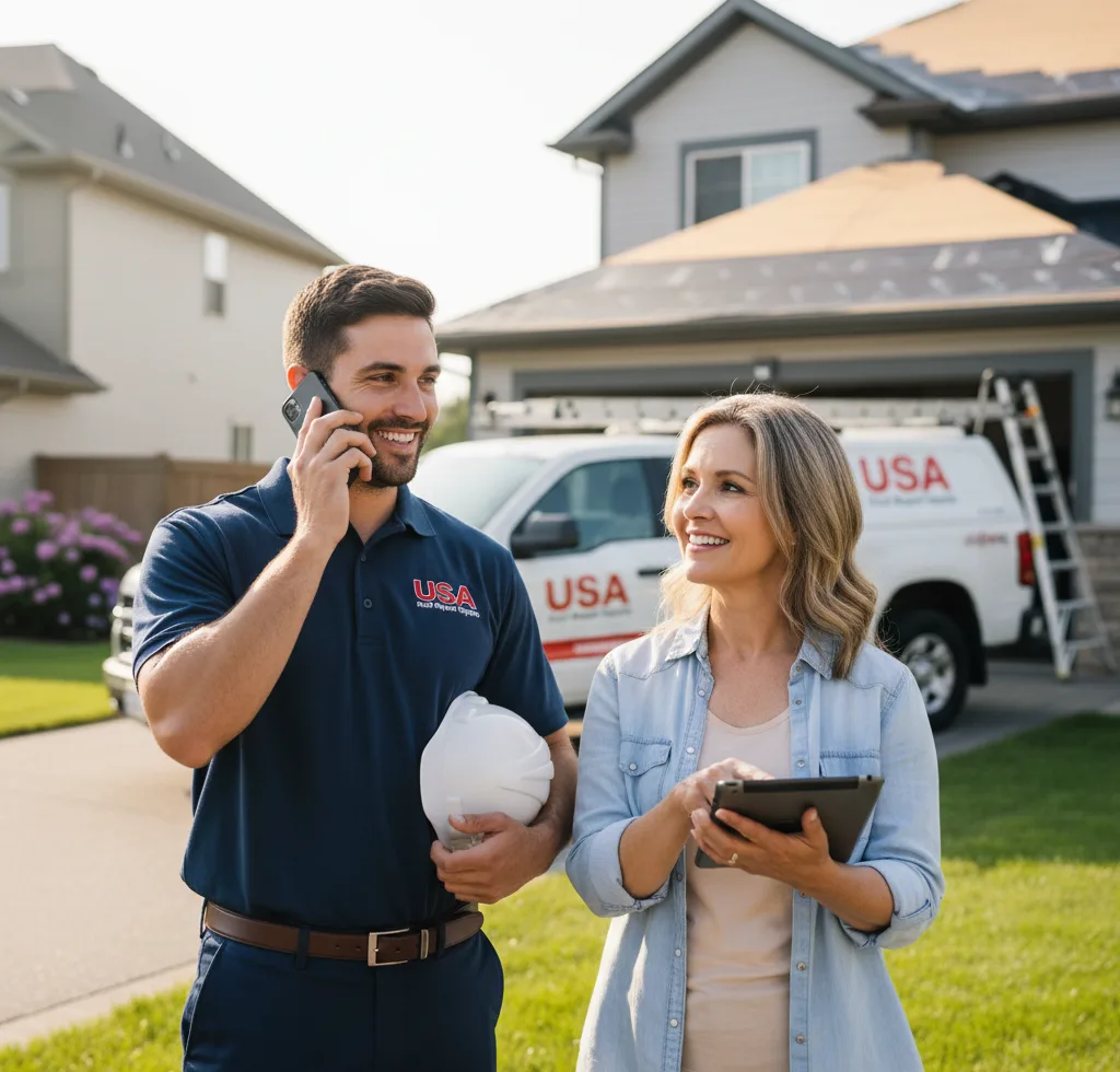 USA Roof Repair Experts customer support in Doylestown